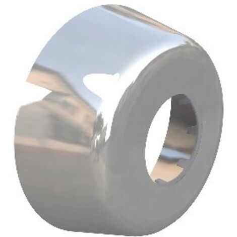 ROSONE ALTO IN ABS CROMATO Diam. 80/40