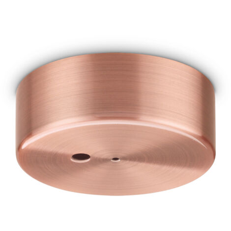 Rosone Contemporaneo Metallo Rame 1 Luce