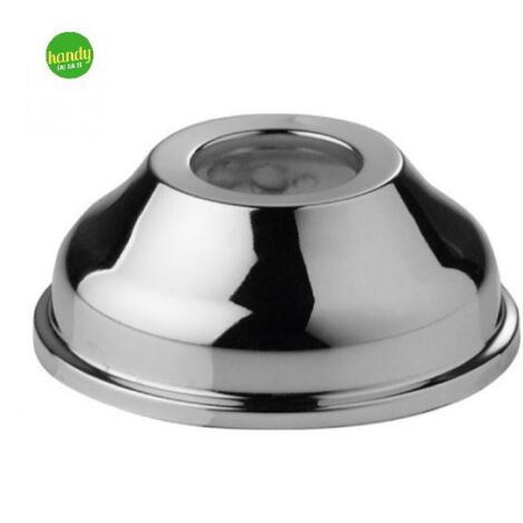Rosone copri tubo Ambra cromo 11/4 - Ø 30 mm