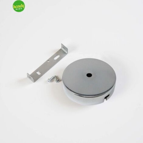 Rosone Cromo Elecrtaline Ø 100mm con Staffa