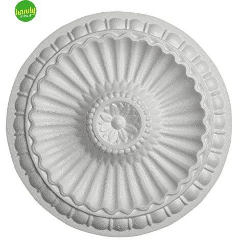 SAARPOR Rosone Decorativo in Polistirene D20 Desire DECOSA - Diametro 28 cm