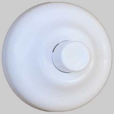 Rosone filettato con bottone bianco CASSETTE PUCCI