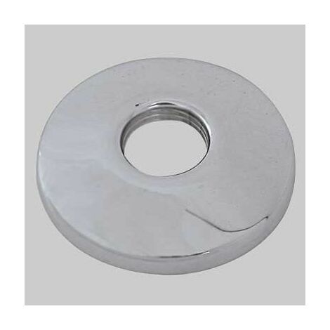 ROSONE FILETTATO IN OTTONE CROMATO 1/2 Ø esterno mm 65