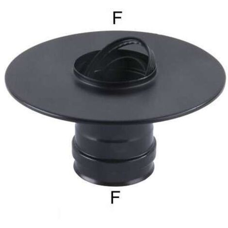 Rosone Inox 10 Guarnizione Nero Pellet 300 Maral