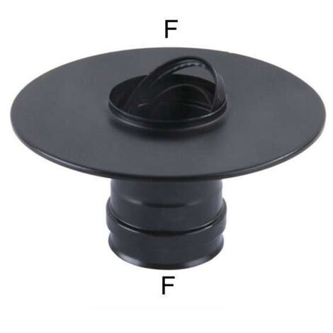 Rosone Inox 8 Guarnizione Nero Pellet 300 Maral