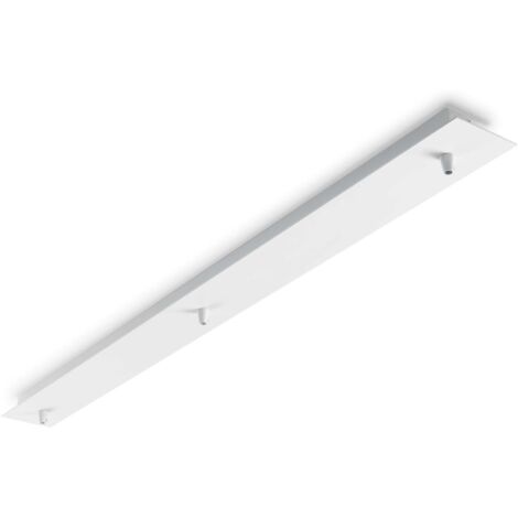 Rosone Lineare All In Metallo Bianco 3 Luci
