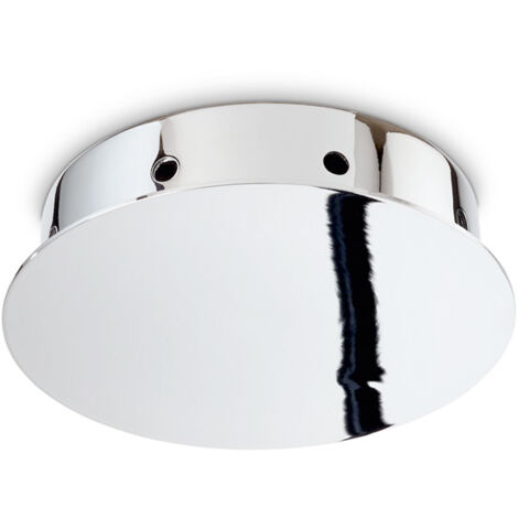 Rosone Magnetico All In Metallo Cromo 8 Luci