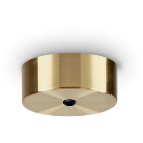Rosone Magnetico All In Metallo Ottone 1 Luce