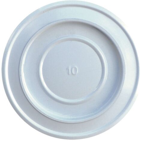 Rosone Per Tubo Di Stufa D 16 Cm Bianco