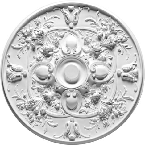 Rosone soffitto parete in poliuretano Orac R24 LUXXUS decorazione per interni d 79 cm