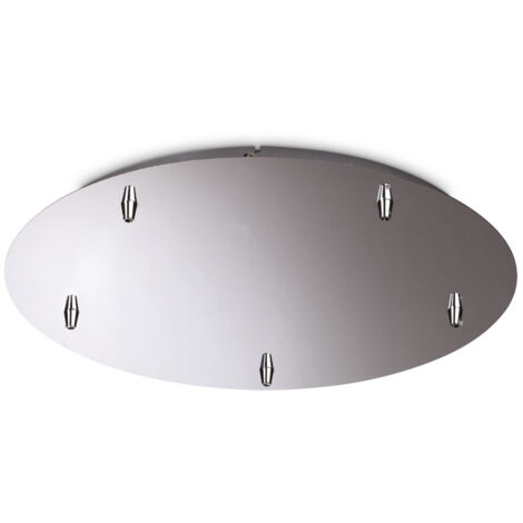Rosone Standard All In Metallo Cromo 5 Luci