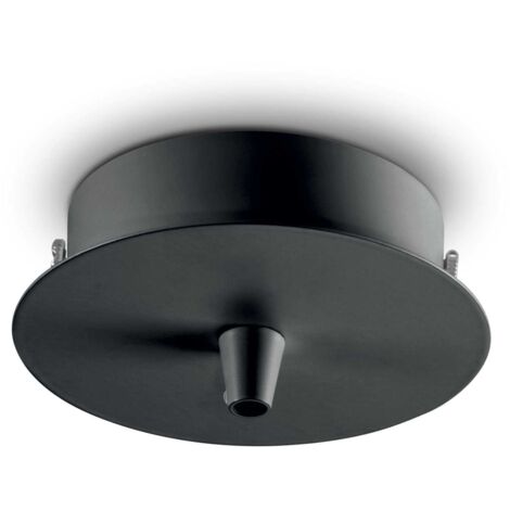 Rosone Standard All In Metallo Nero 1 Luce