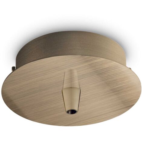 Rosone Standard All In Metallo Ottone 1 Luce