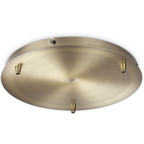 Rosone Standard All In Metallo Ottone 3 Luci