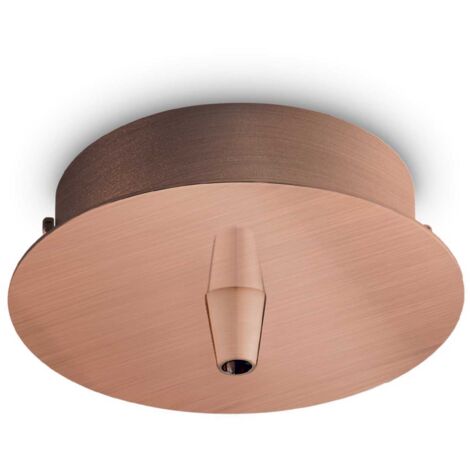 Rosone Standard All In Metallo Rame 1 Luce