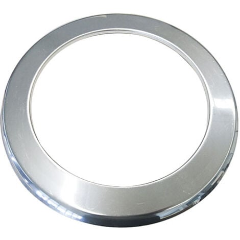Rosone tondo canna fumaria stufa caldaia pellet acciaio inox D. 200 mm.