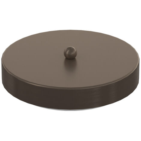 Rosone Tondo Multiforo Metallo Bronzo 7 Uscite D10Cm