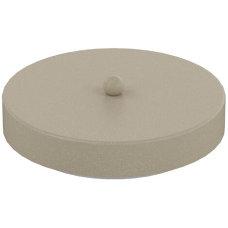 Rosone Tondo Multiforo Metallo Sabbia 7 Uscite D10Cm