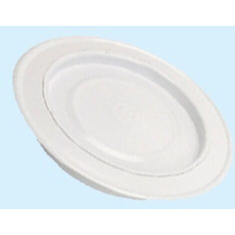 Rosoni smaltati -   cm. 14 - bianco Conf. 10 Pz