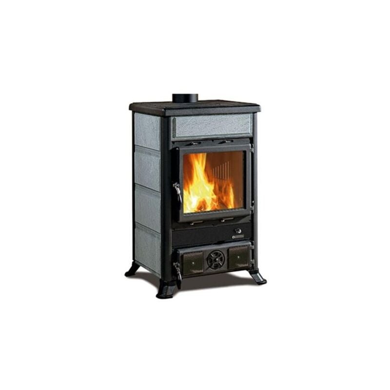 Nordica - Poêle à bois en pierre naturelle - la Rossella R1 5.0 9 kW