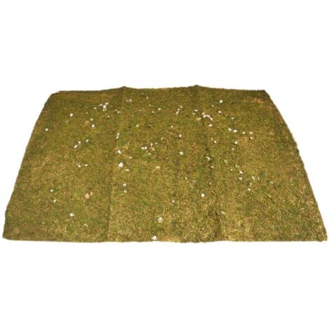 Rossi Rosa Foglio Carta con Muschio Naturale, Multicolore, 70 x 50 cm