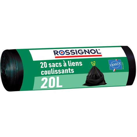 Sacs poubelle 20l poignées coulissantes - Provence Outillage