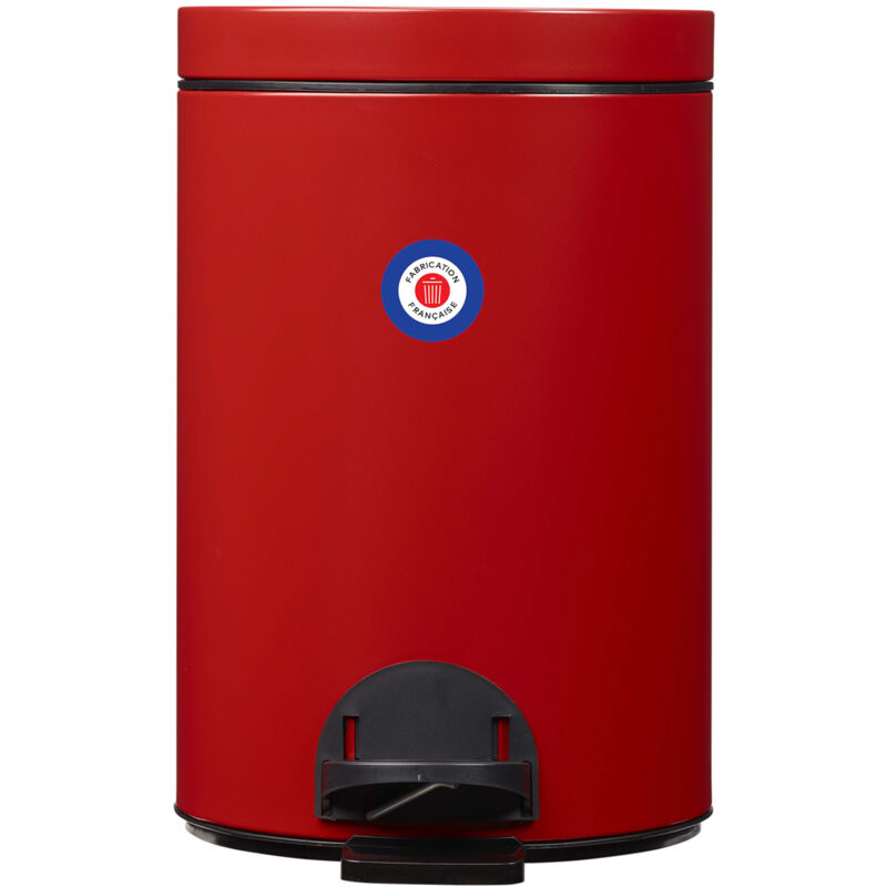 Poubelle de cuisine à pédale 14L Fabriqué en France - elora Rossignol