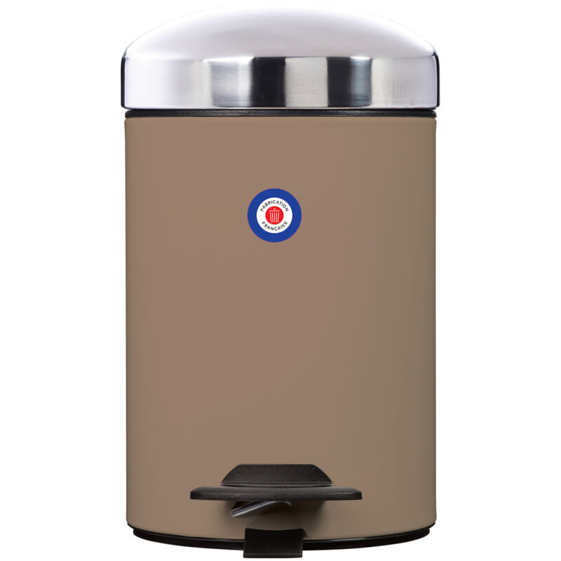 Poubelle de salle de bains à pédale 3L Fabriqué en France - bonny Rossignol