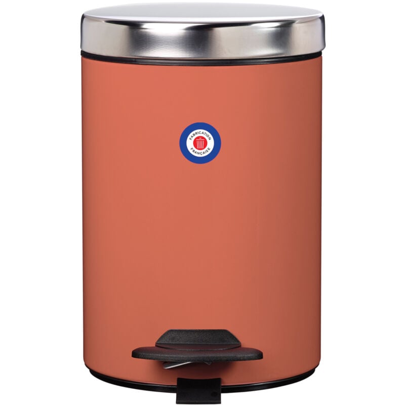 Poubelle de salle de bains à pédale 3L Fabriqué en France - duo Rossignol