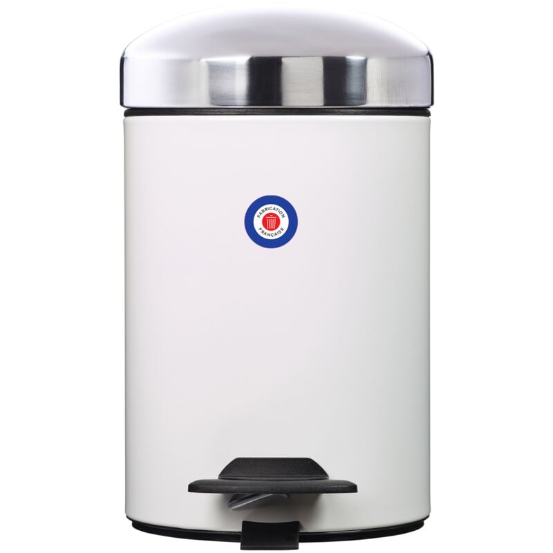 Poubelle de salle de bains à pédale 3L Fabriqué en France - BONNY ROSSIGNOL