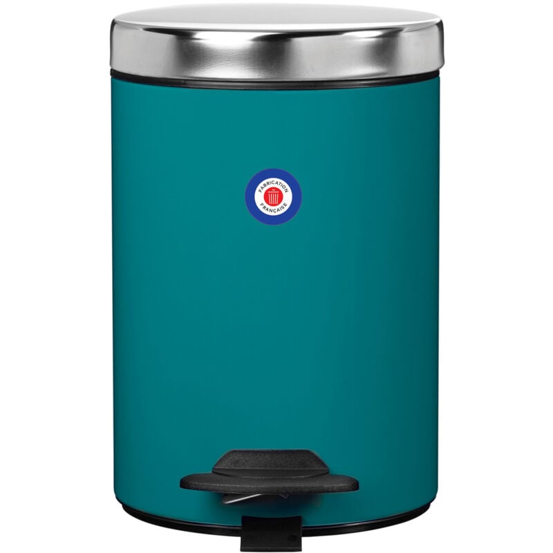 Poubelle de salle de bains à pédale 3L Fabriqué en France - duo Rossignol