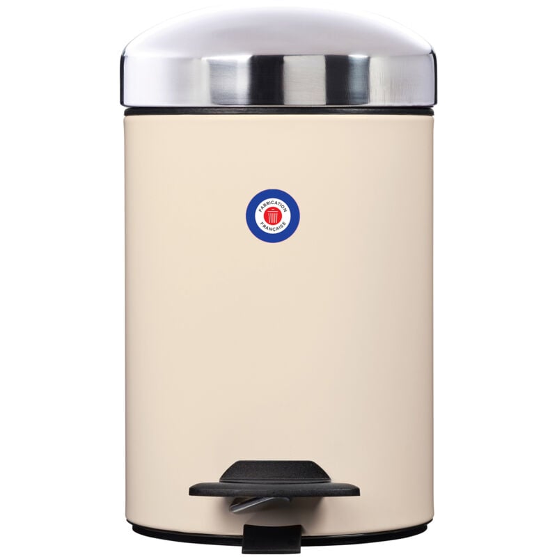 Poubelle de salle de bains à pédale 3L Fabriqué en France - bonny Rossignol