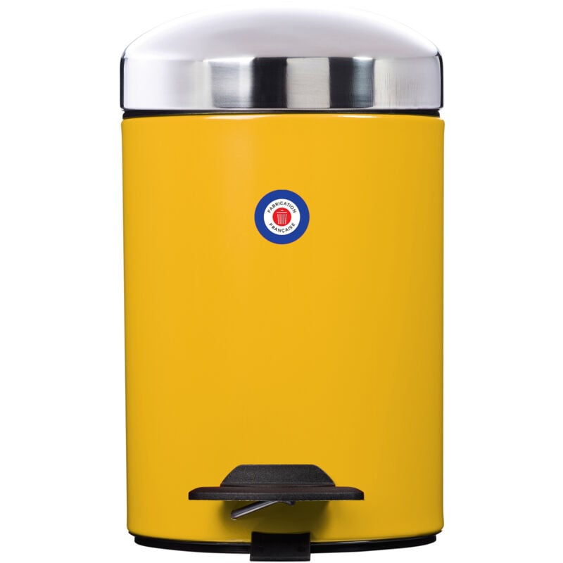 Poubelle de salle de bains à pédale 3L Fabriqué en France - bonny Rossignol