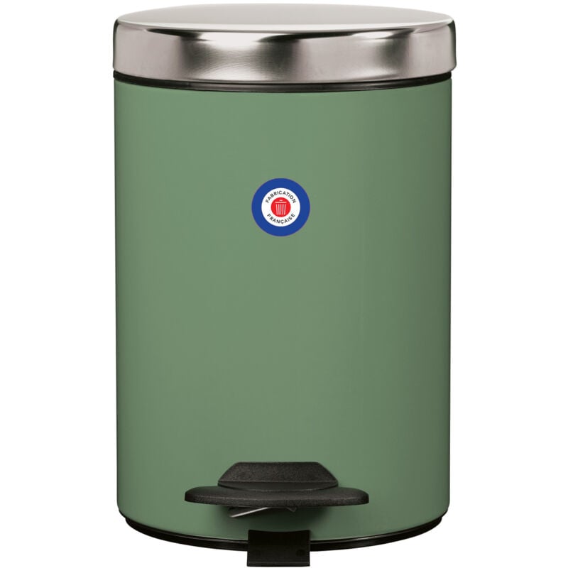 Poubelle de salle de bains à pédale 3L Fabriqué en France - duo Rossignol