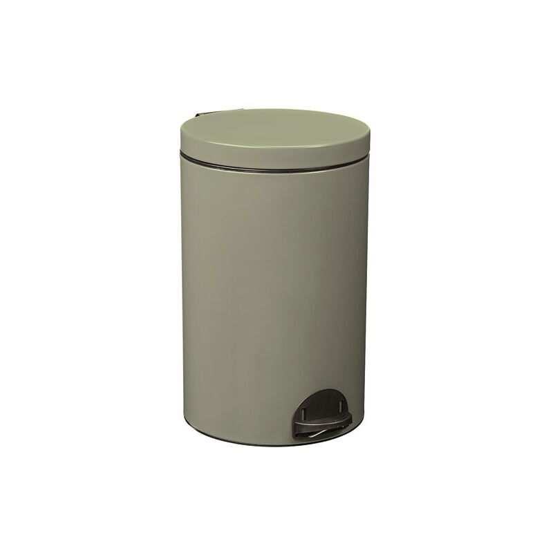 Poubelle Elora 20l gris vert - Rossignol