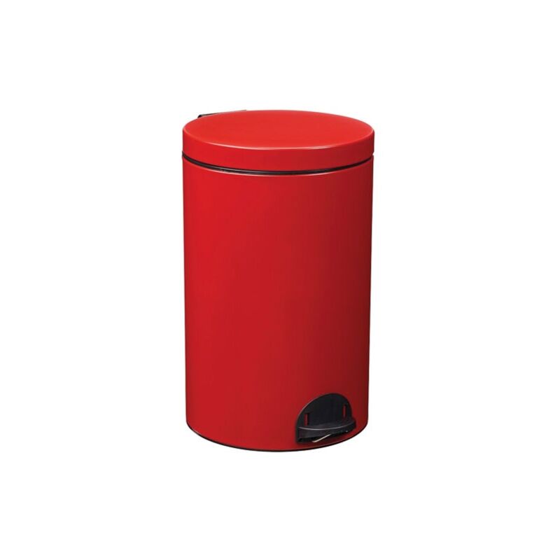 Poubelle Elora 20l rouge - Rossignol