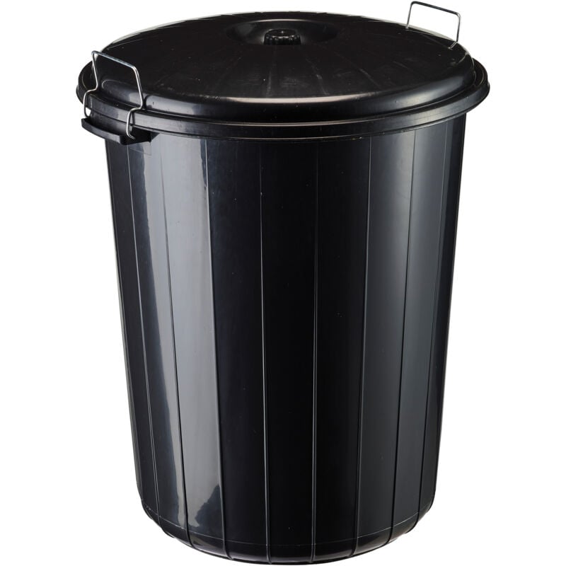 Poubelle 55L avec couvercle et verouillage - rondo Rossignol