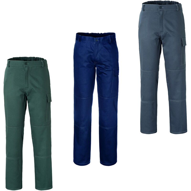 Pantaloni da lavoro Rossini TermoPlus+ Cotone100% - s - Blu - Blu