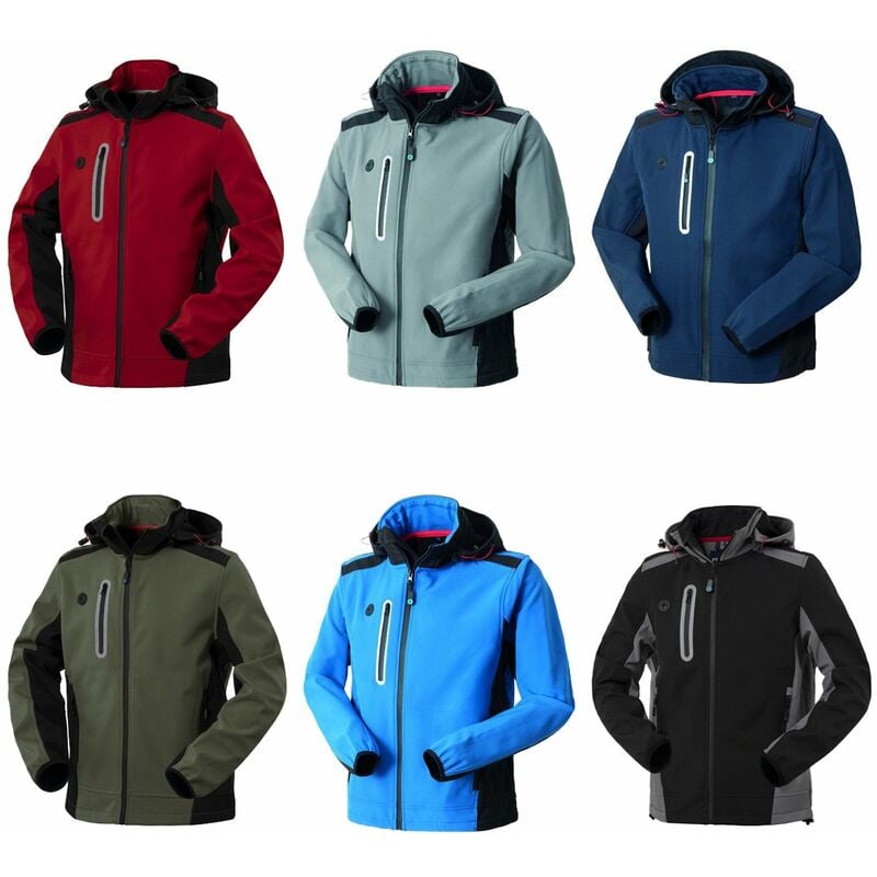 Image of Giubbotto da lavoro softshell Rossini Smarty - l - Nero