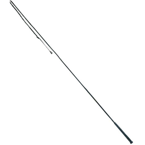 Rosso - Demi-fouet recouvert de nylon avec manche en caoutchouc de 168 cm