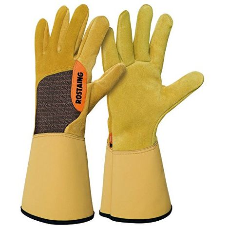 Rostaing roncier-it08 roncier Guanti, Colore: Marrone