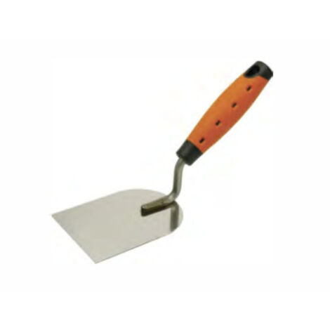 Rostfreie Stukkateurspachtel mit 2K-Griff 60 mm