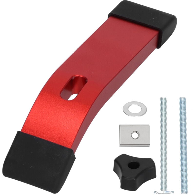 Image of Rostfreies T-förmiges Spannwerkzeug für die Holzbearbeitung (rot)