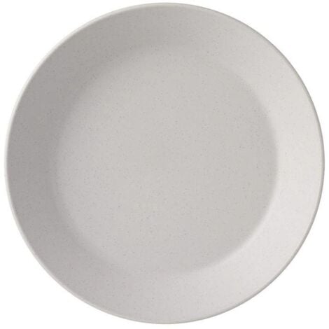 Rosti Mepal piatto fondo fiorito 220 mm bianco ciottolo