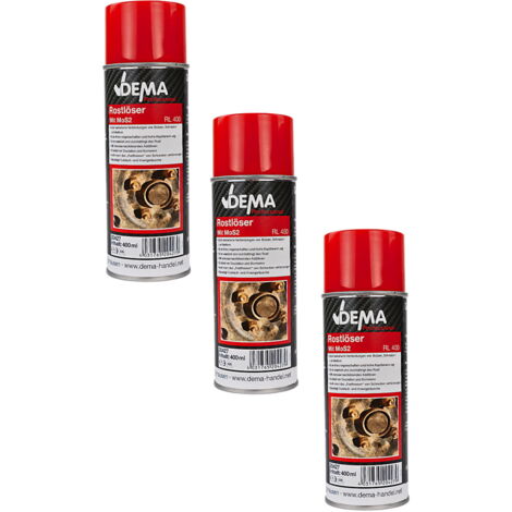Rostlöser / Kriechöl PRO 400 ml 3-er SET Kontaktspray Multifunktionsöl