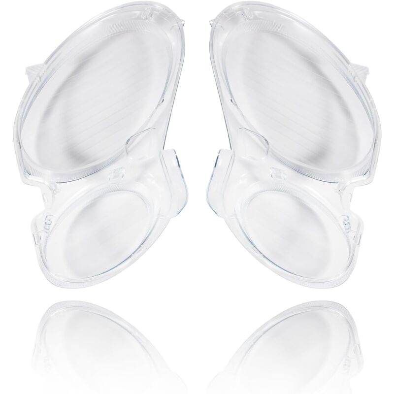 1 paire de lentilles de phare en verre transparent pour Classe e W211 E350/300/200 2002-2008 l+r - Rosvola