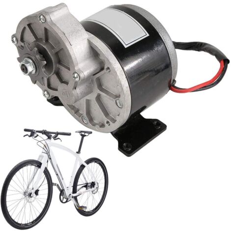 Rosvola 12V 250W Moteur à RéDuction de Vitesse DC avec Pignon de 9 Dents pour Scooter éLectrique