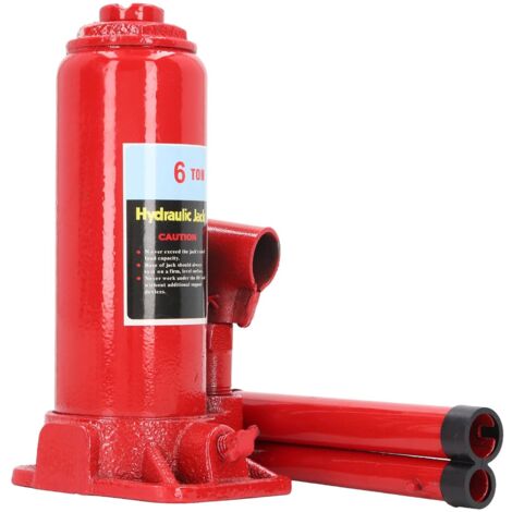 Rosvola 6 Tonnen hydraulischer Flaschenheber – Rot