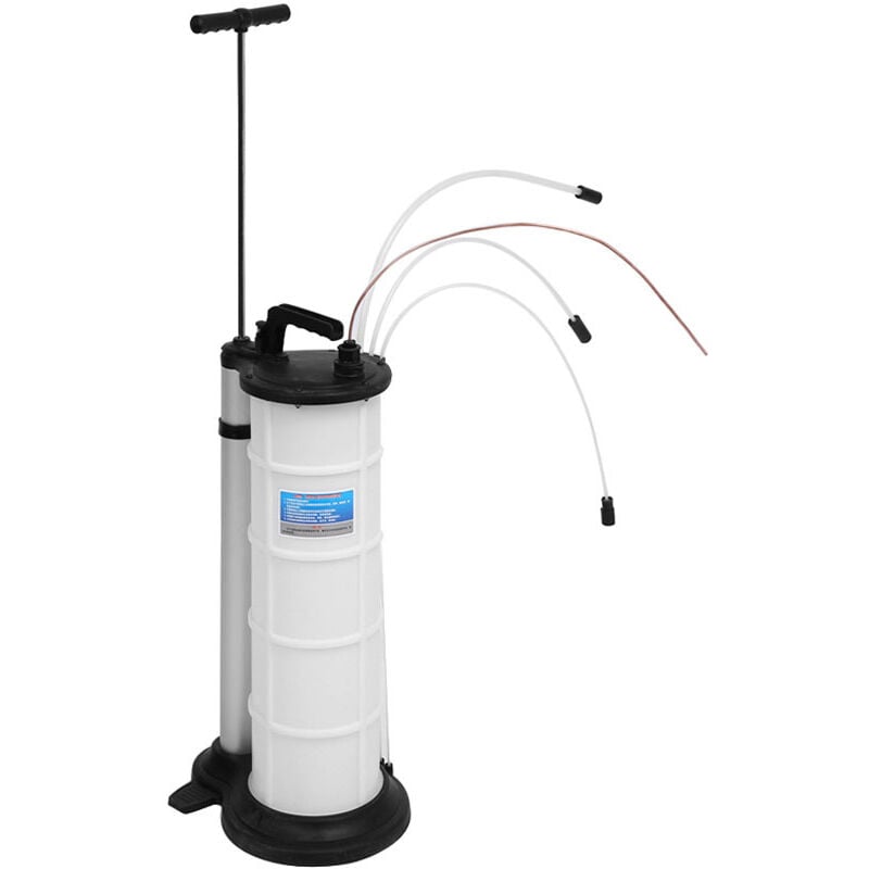 Rosvola - 9 l Pompe à Huile à Vide Manuelle et Pompe d'Aspiration pour Extracteur de Fluide pour Voitures, Motos, Moteurs Marins