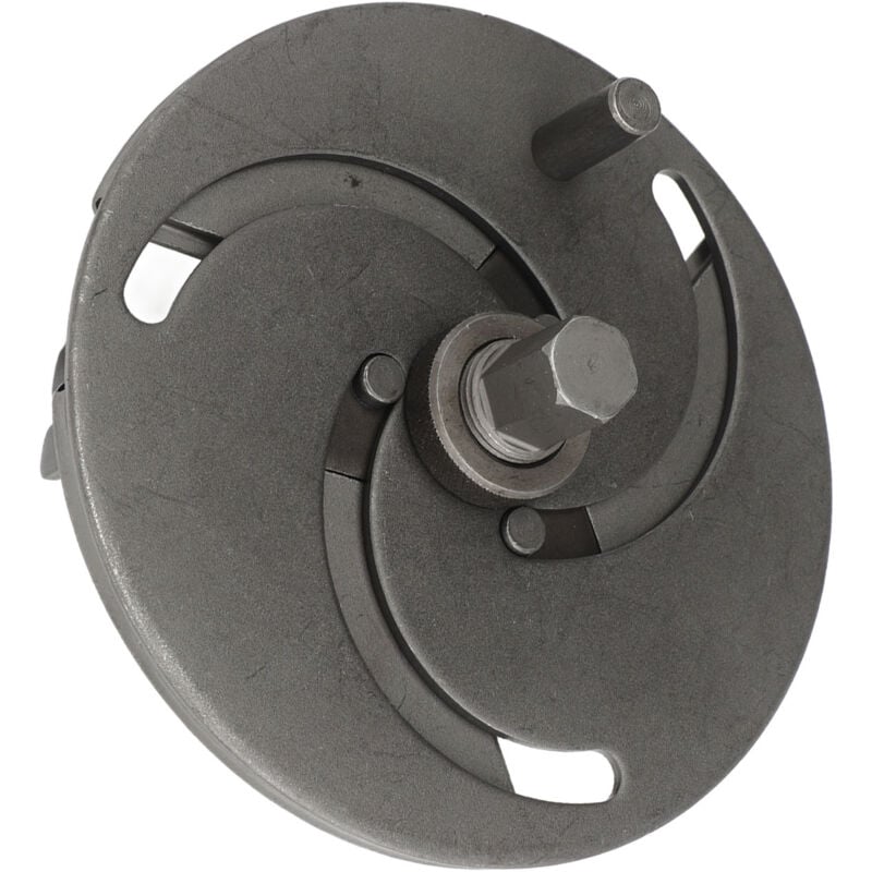 Accessoire de Retrait de Voiture, clé de Couvercle de Pompe à Carburant réglable 89-170mm 3 mâchoires Couvercle de réservoir Outil de Retrait de